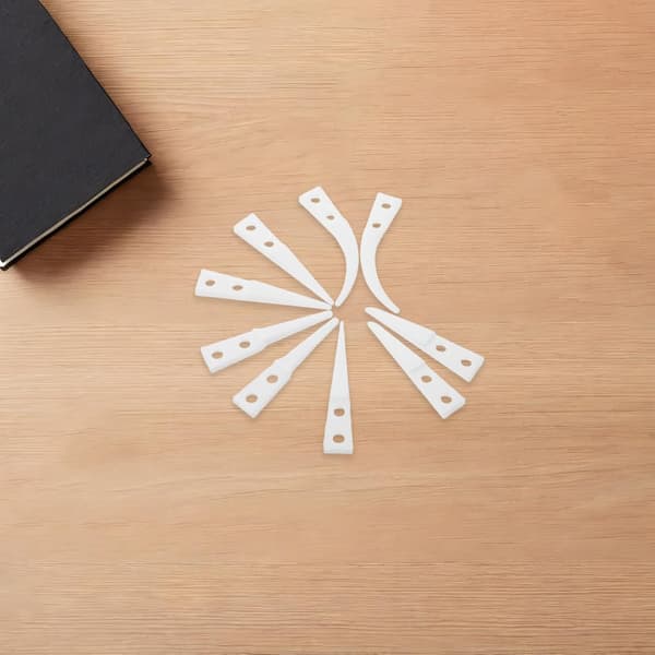 6 par keramiske pinsetthoder Erstatningstips for lodding Elektronisk reparasjon Varmebestandige keramiske tips