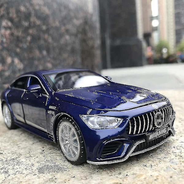 Polaoyi :32 Benz Amg Gt63 Legering Modell Diecasts Leketoy (blå)
