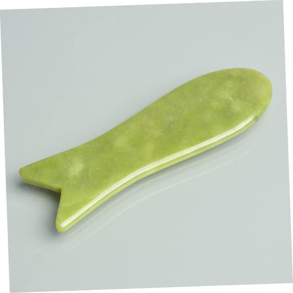 2 stk. Jade Glatte Skrapebrett Gua Sha Brett for Kroppsskraping