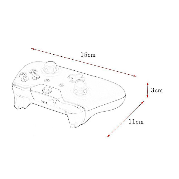 Kevyt Bluetooth-pelikontroller Xbox One:lle