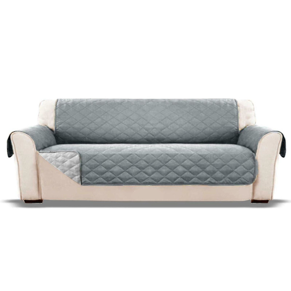Soffaöverdrag för husdjur, quiltad, tvättbar, halkfri, soffskydd 3 Seater (190x196cm)