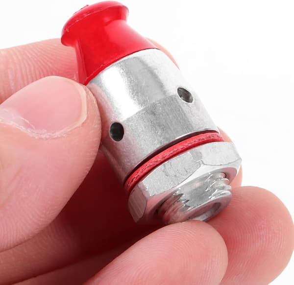 Tryckkokare Säkerhetsventiler Ersättning Säkerhet 2st Rostfritt Stål 10mm Tryckbegränsande Ventiler