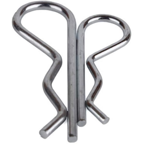 50 stk. 1,5 mm x 35 mm Rustfrit Stål R-Formet Cotter Clip Pin