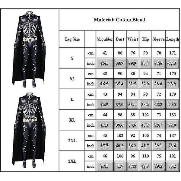 Kostym för Vuxen Jumpsuit Kappa Outfit Set 2XL
