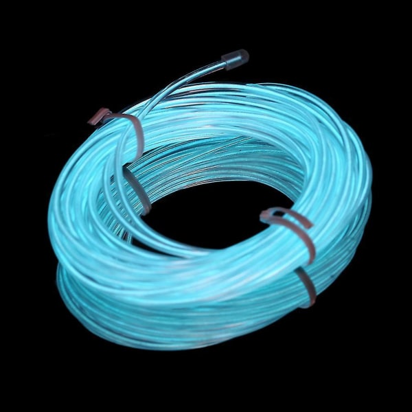 4M Fleksibel El Wire Tube Tau Neonlys Bilfestdekor