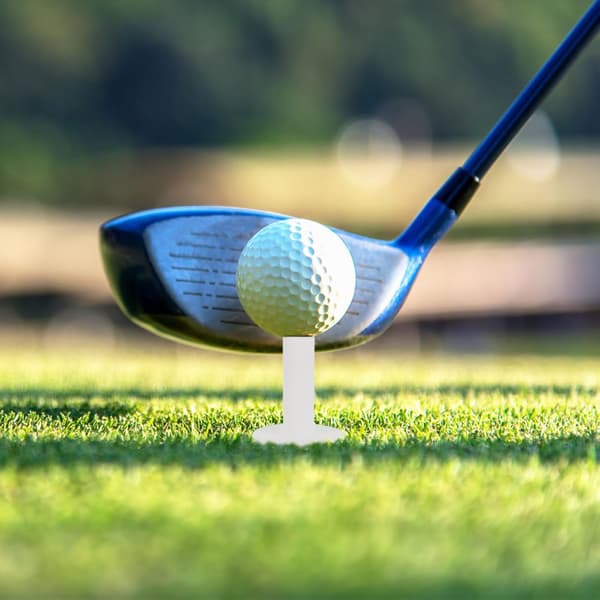 Golfballbaser og silikon-golfpegger 5 stk. sett Slitasjebestandig