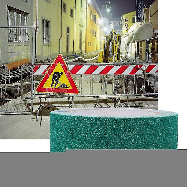 Antislip Tape for Gulv, 5cm X 5m Kvartsand Antislip Tape (grønn)
