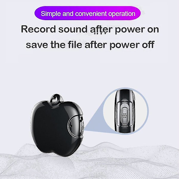 Mini Stemmeaktivert Lydopptaker, Digital Opptaksutstyr 4GB