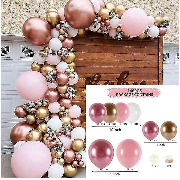 Macaron Ballon Girlandbue Kit Bryllup Bruse Dekoration