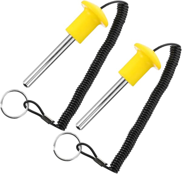 2-pack kraftiga magnetiska viktstapelstift med snabbkoppling ergonomiskt greppmaskinstift