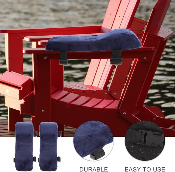 2st Slitstarka Armstödskuddar Bekväma Armstöd i Memory Foam