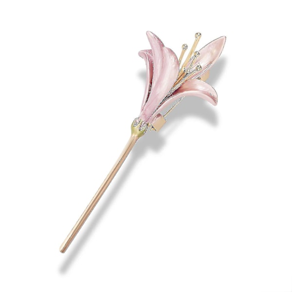 Ny design 2023 Elegant Blomma Brosch Nål/ Lapel Nål Lyxig Legering Brosch Nål Bröllop Kärlek Gåva Dam Broscher Sunflower
