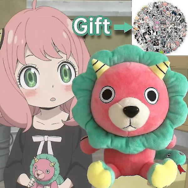 Nya Spy x Family Plushie Dolls Anya Chimera Anya Forger Söta Yor Forger Chompas Fyllda Plyschleksaker för Barn Flickor P 25cm