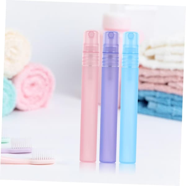 6 stk påfyllbare sprayflasker for hår 5ml 10ml Små tomme vannsprayflasker