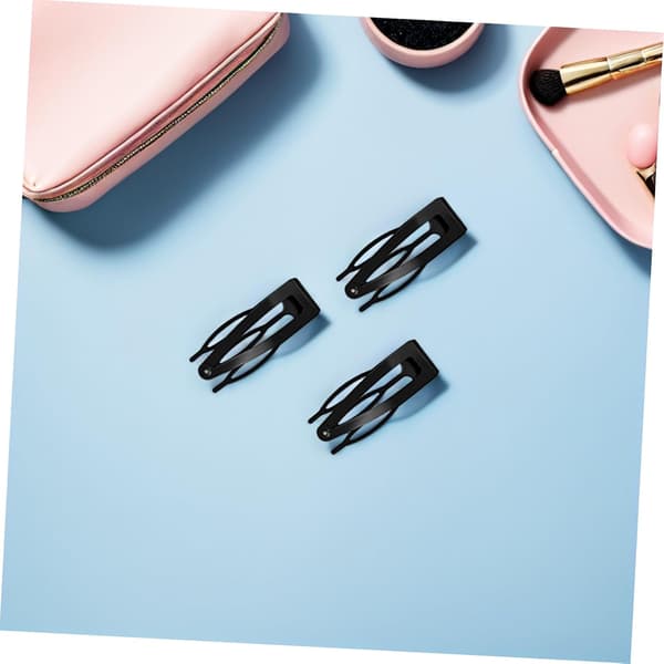 20 stk. sorte metalhårklemmer Mini metalclips til hår til pandehår Små til sidepandehår Frontstyling