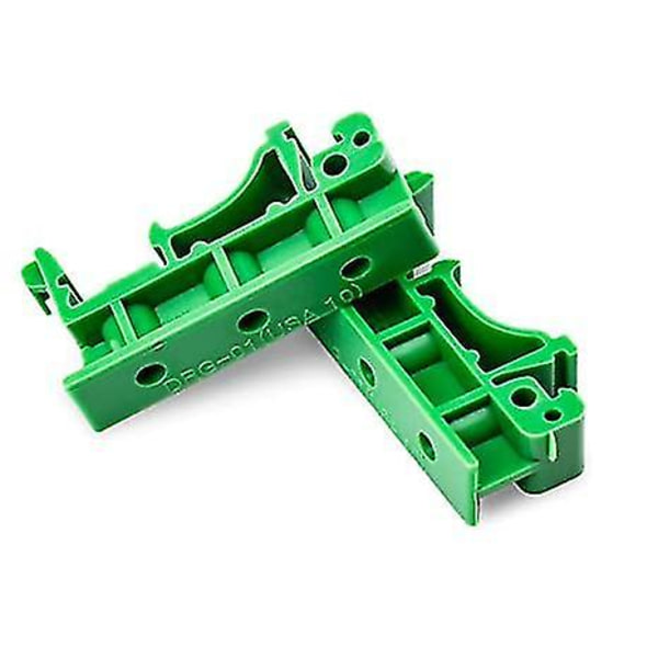 Sett med 10 Plast PCB Skinnemonteringsadapter Brakett Holder