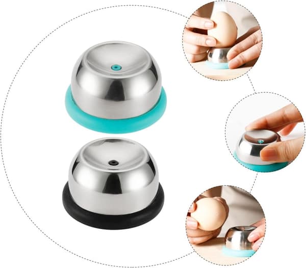 4 stk. eggstanseverktøy Eggstanseverktøy Utførelse Rustfritt stål Sklisikker base Lettvekt