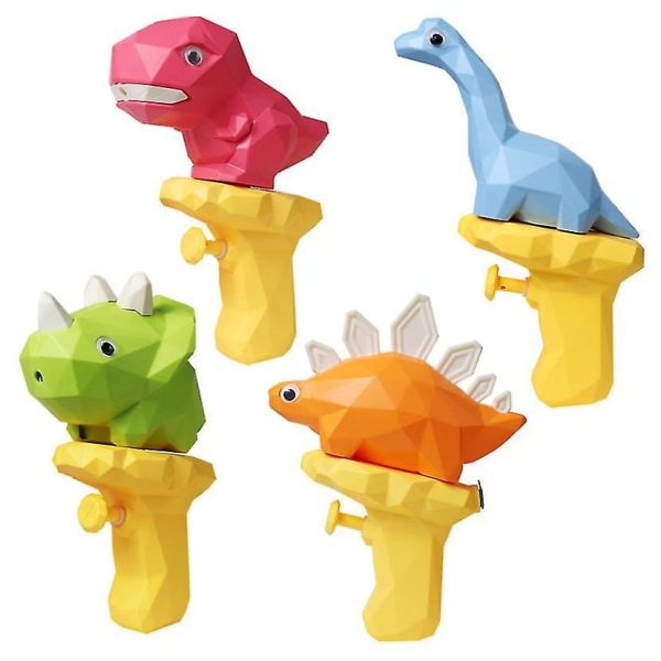 4 delar Creative Dinosaur Water Gun Kids Summer Water Toys