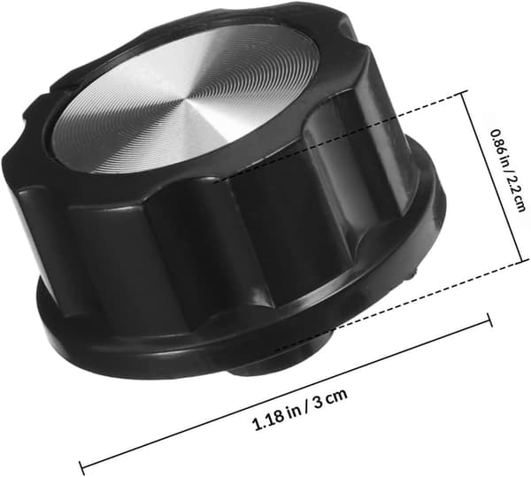 Timeromkopplarknopp Köksknopp Plast Mångsidig Lätt att Använda Snygg Design Kompakt