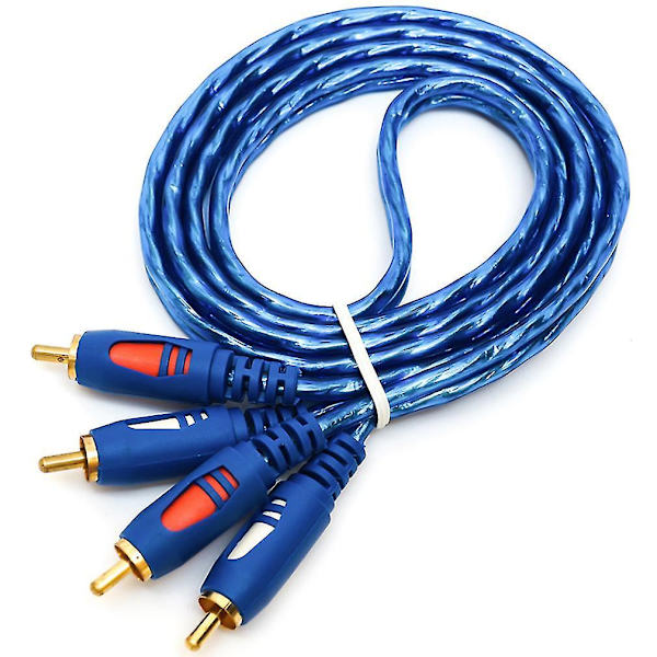 1,5m 2RCA Audiokabel Han til Han til DVD Digital Afspiller