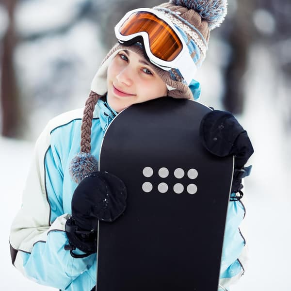 30 st Ski Slip Mat Pack Halkfri Snowboard Step Pad för utomhussport Extra greppkuddar
