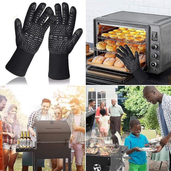 Grill-hanskat, lämmönkestävyys jopa 800 °C