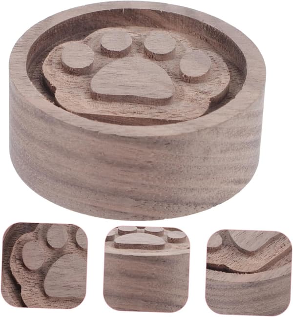 5 stk. eterisk oljediffuser treblokk aromaterapi diffuser for bil, hjem, kontor, innendørs bruk