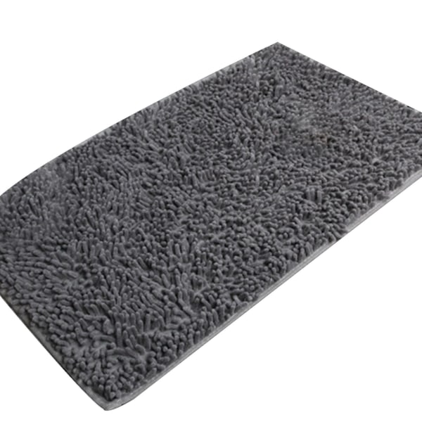 Pehmeä ja mukava kylpymatto, erittäin imukykyinen ja paksu, liukumaton Dark Gray