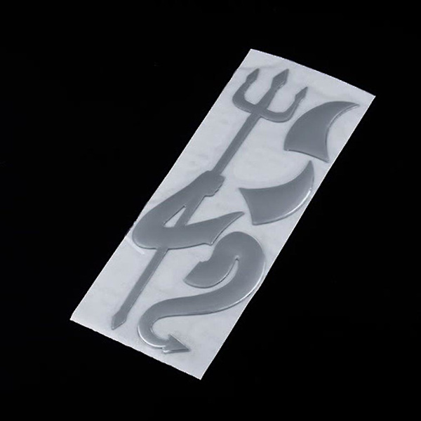 Bilsticker 3D Djævelstil Demon