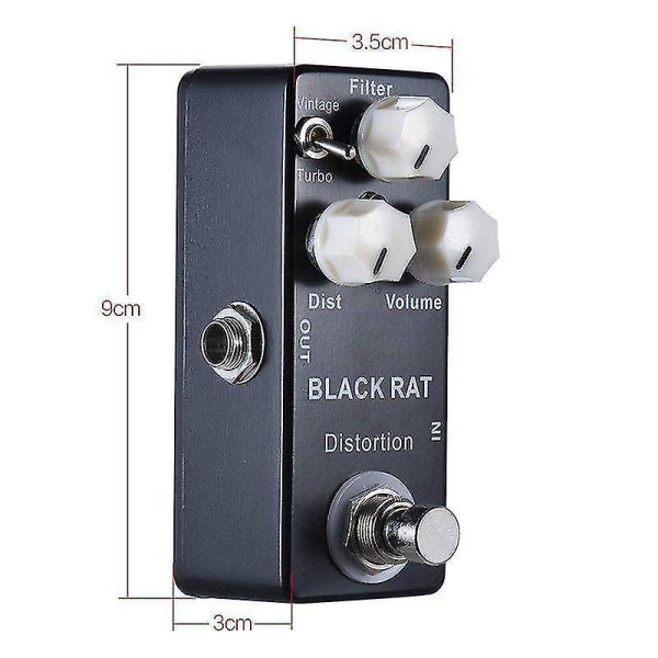 Guitar Effect Pedal Distortion Turbo Guitar Stage Audio