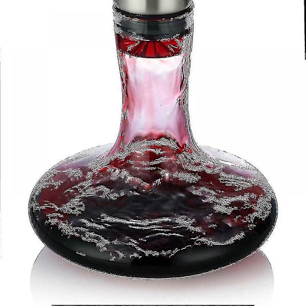 Vinkaraffel med Integreret Lufter og Filter, Vinkaraffel, Vinkaraffel, Vinkaraffel, Vingave, Blyfri 100% Håndblæst Krystalglas, Vin