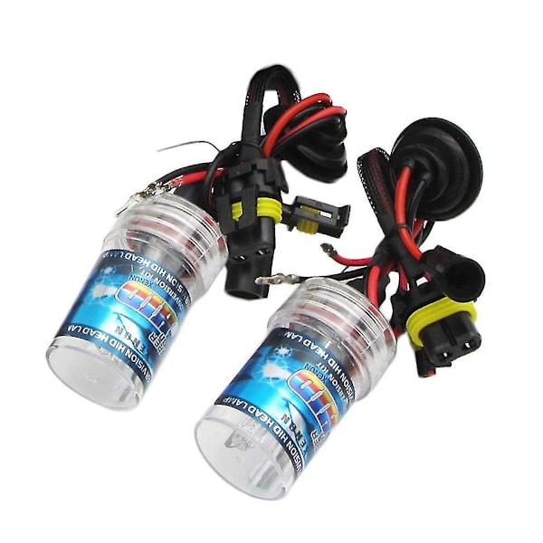 H1/H3 Auton ja moottoripyörän ajovalon Xenon-vaihtolamput 55W