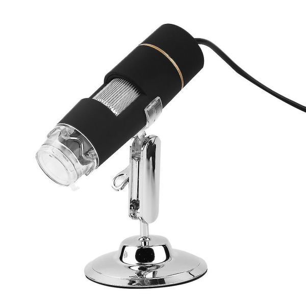 Digitaalinen 50-500x 2MP USB 3.0 8LED-mikroskooppivideokamera