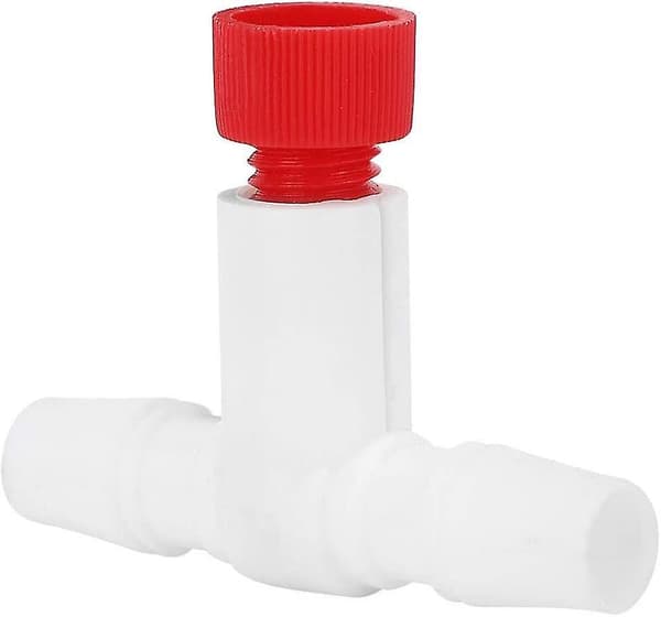 Vannrørseparator Gassventil Separator Tilbehør Universal (hvit rød) (2 stk)