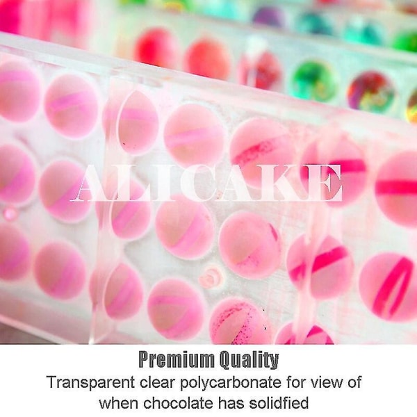 Polykarbonaattisuklaamuotit Candy Bar -tarjotin Kakkulomake