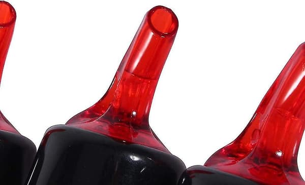 Plastflaske Hellespender Plast Konisk Tute (rød) (1 stk)