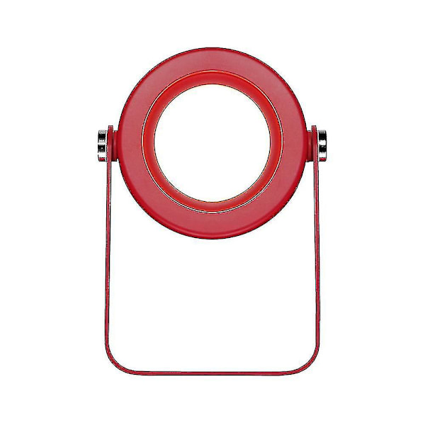 Foldbar nattlys med uttrekkbar LED-berøringslampe, sammenleggbar teleskopisk nattlyslommelykt, bordlampe, flere farger tilgjengelig Red