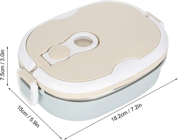 Termisk Bento Lunsjboks Med Rustfritt Stål Termisk Isolasjonslag (enkelt Lag 900ml)
