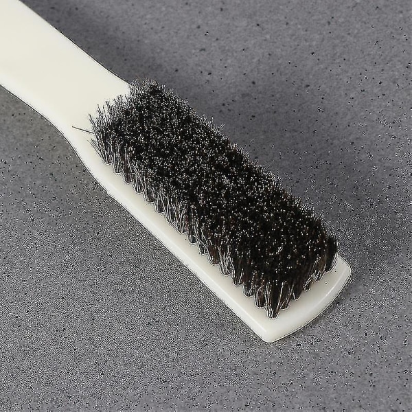 Bustskrubbebørste Komfortabelt grepshåndtak Boar hårbørste for rengjøring