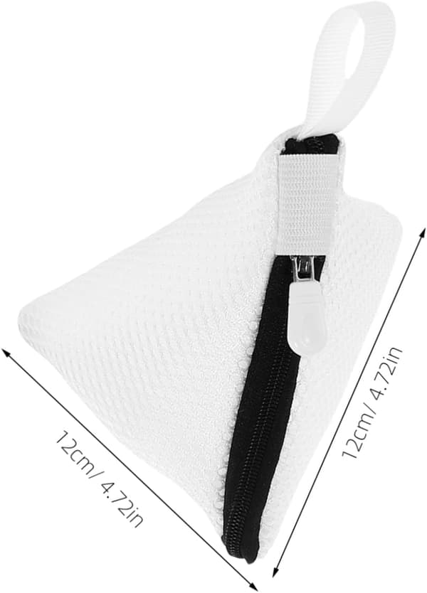 Mini Mesh Vaskeposer 3 stk. Sett Polyester Glidelås Delikate Vaskeposer for Håndholdt Klesvask
