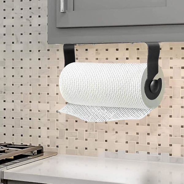 Papirhåndklædeholder Køkkenrulleholder Toilet Badeværelse Rustfrit stål - Ingen boring Høj kvalitet