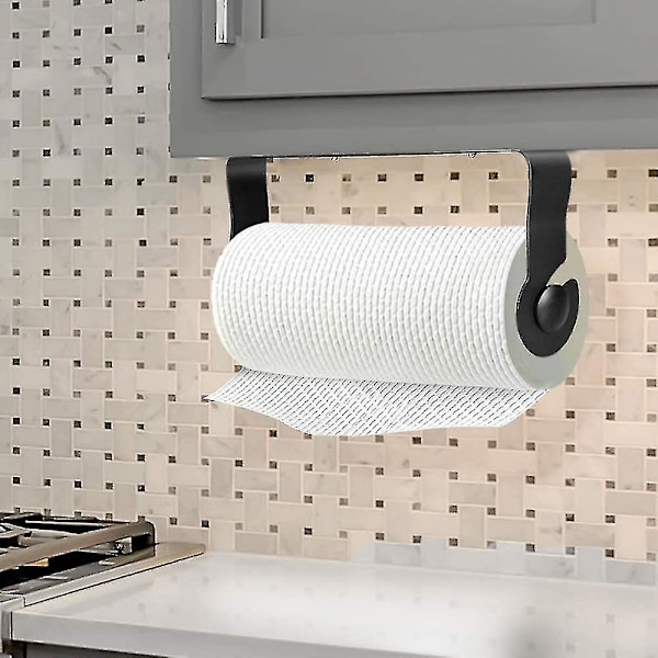 Papirhåndklædeholder Køkkenrulleholder Toilet Badeværelse Rustfrit Stål - Ingen Boring Høj Kvalitet