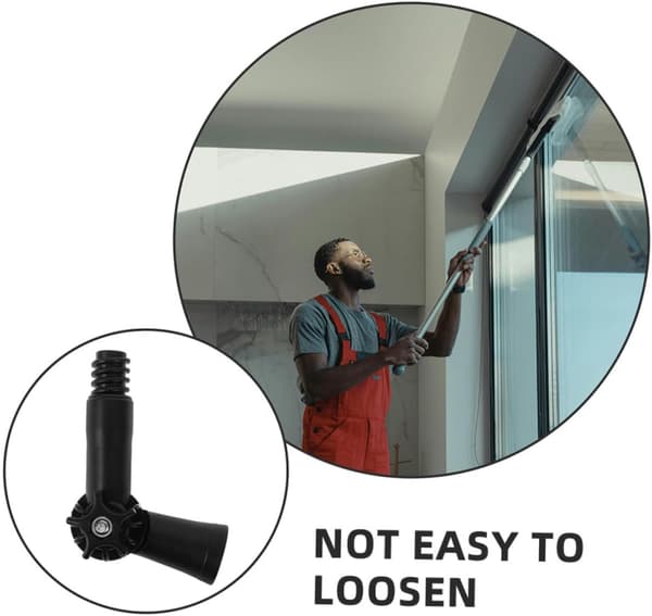 2 st vinkeladapter för förlängningsstänger med standardgängad spetsfogadapter