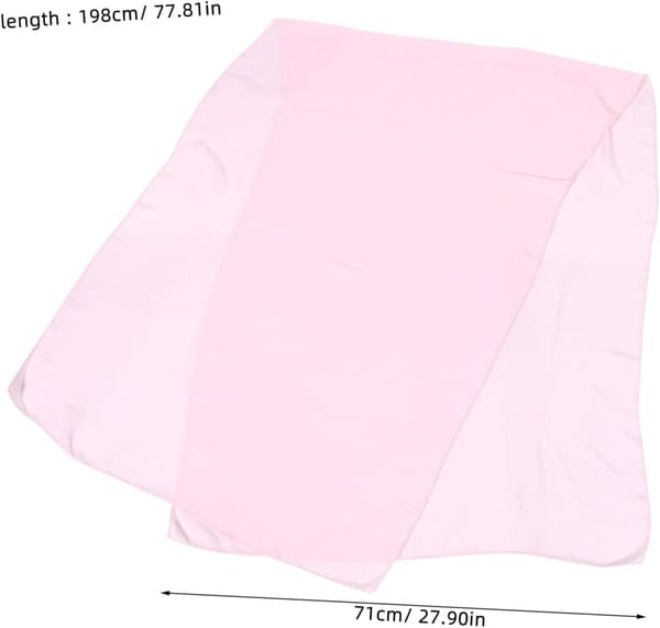 Lätt brudschal för bröllopsdagen Elegant enfärgad sjal