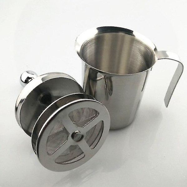 Rustfrit Stål 304 Kaffe Chokolade Te Mælkebobler Pot