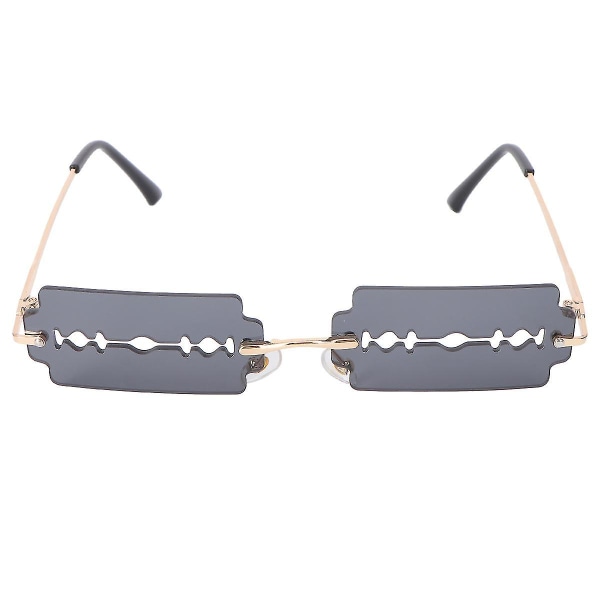 Metal Solbriller Maskerade Briller Funky Solbriller Solbriller uden stel