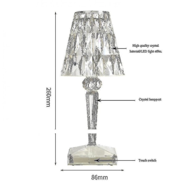 Italia Design Kartell Nattlys Bordlamper