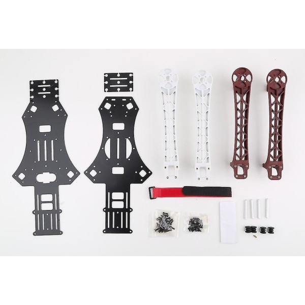 F450 Quadcopter Ram Kit Uppgraderingställ Vit Röd