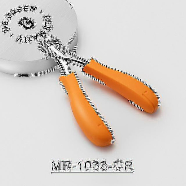 Mr.green Negleklipper Manicure Værktøjer Professionel Rustfrit Stål Tykke Tånegle Indgroede Neglebånd Knibtang Trimmer Tang Saks MR-1033-OR