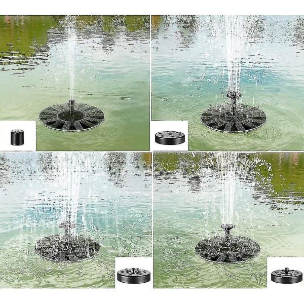 Solar Fountain Garden Fountain Pond Pump Flytende